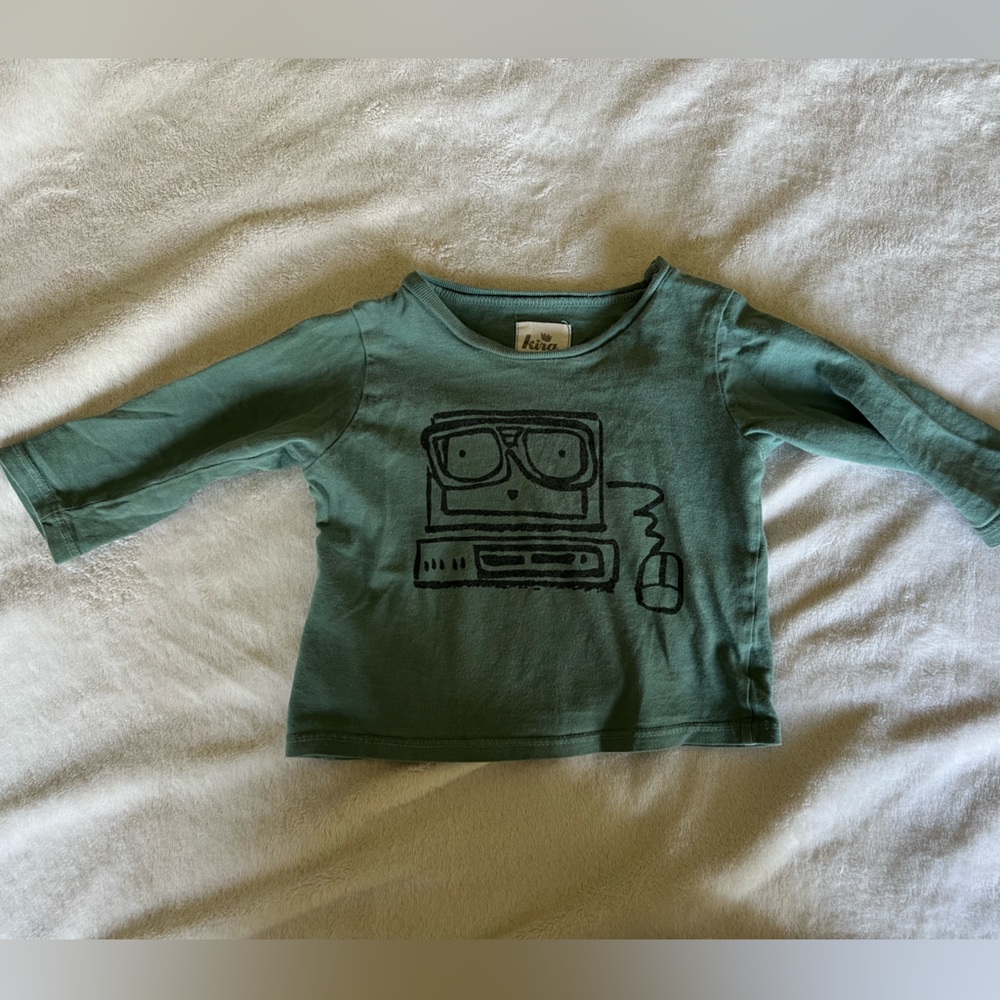 Kira kids computer nerd shirt